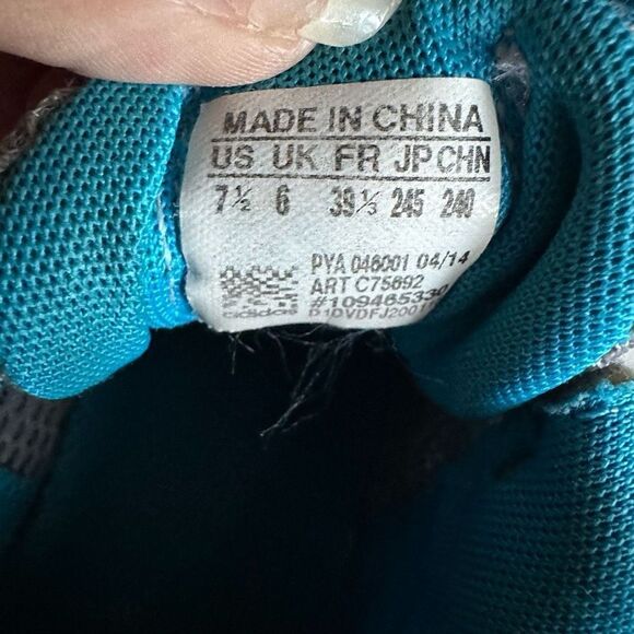 Adidas Adiprene + Womans gymshoes blue/gray gymshoes - Picture 7 of 7